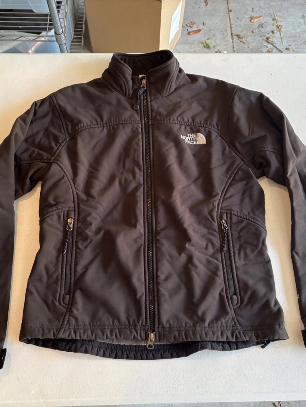 The North Face Men's Black Lightweight Softshell Jacket Medium